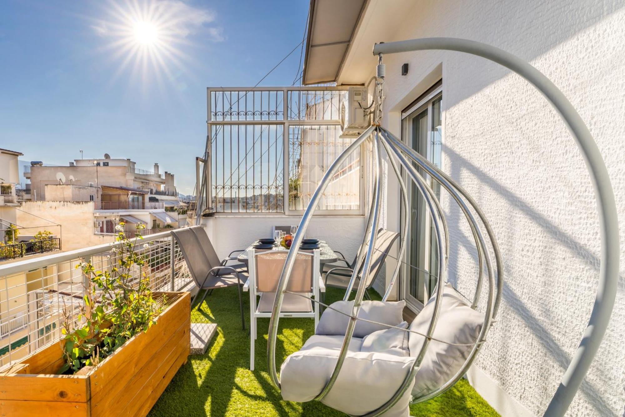 Blue Oasis - Jacuzzi Penthouse Leilighet Athen Eksteriør bilde